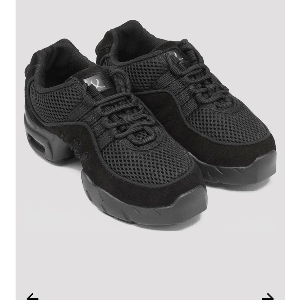 Adult Boost Mesh Split Sole Dance Sneakers. Size 8.5